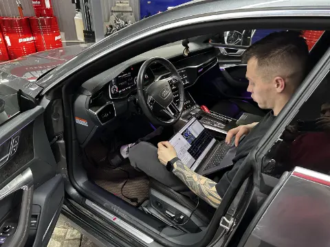 Выбор функций для кодирования Audi
