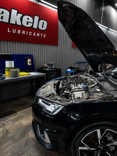 Audi после замены моторного масла в RaceBox
