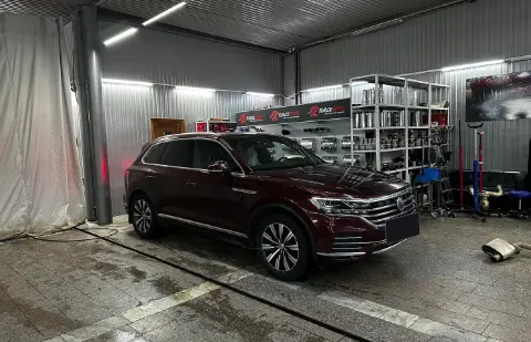 Автомобиль после диагностики и контрольной проверки в RaceBox
