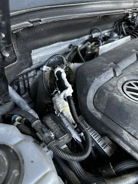 Кристаллизация AdBlue на магистрали Volkswagen