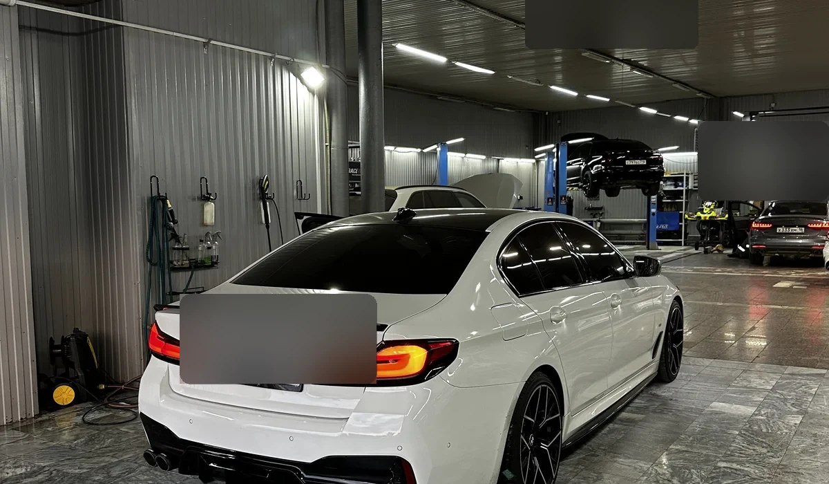 Выхлопные системы BMW и установка насадок в RaceBox Казань