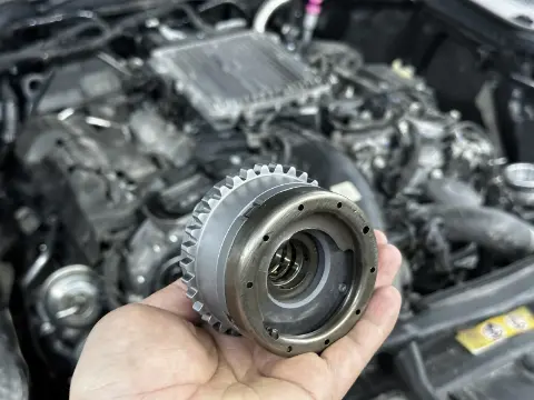 Фазорегулятор Mercedes M276 со стороны рабочего механизма
