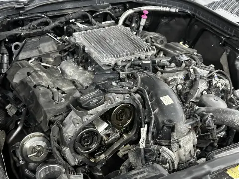 Открытый привод ГРМ двигателя Mercedes M276