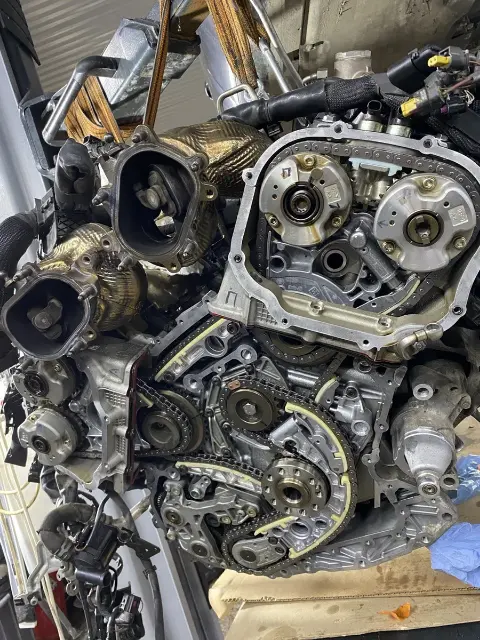 Цепи ГРМ Audi 4.0 TFSI перед установкой