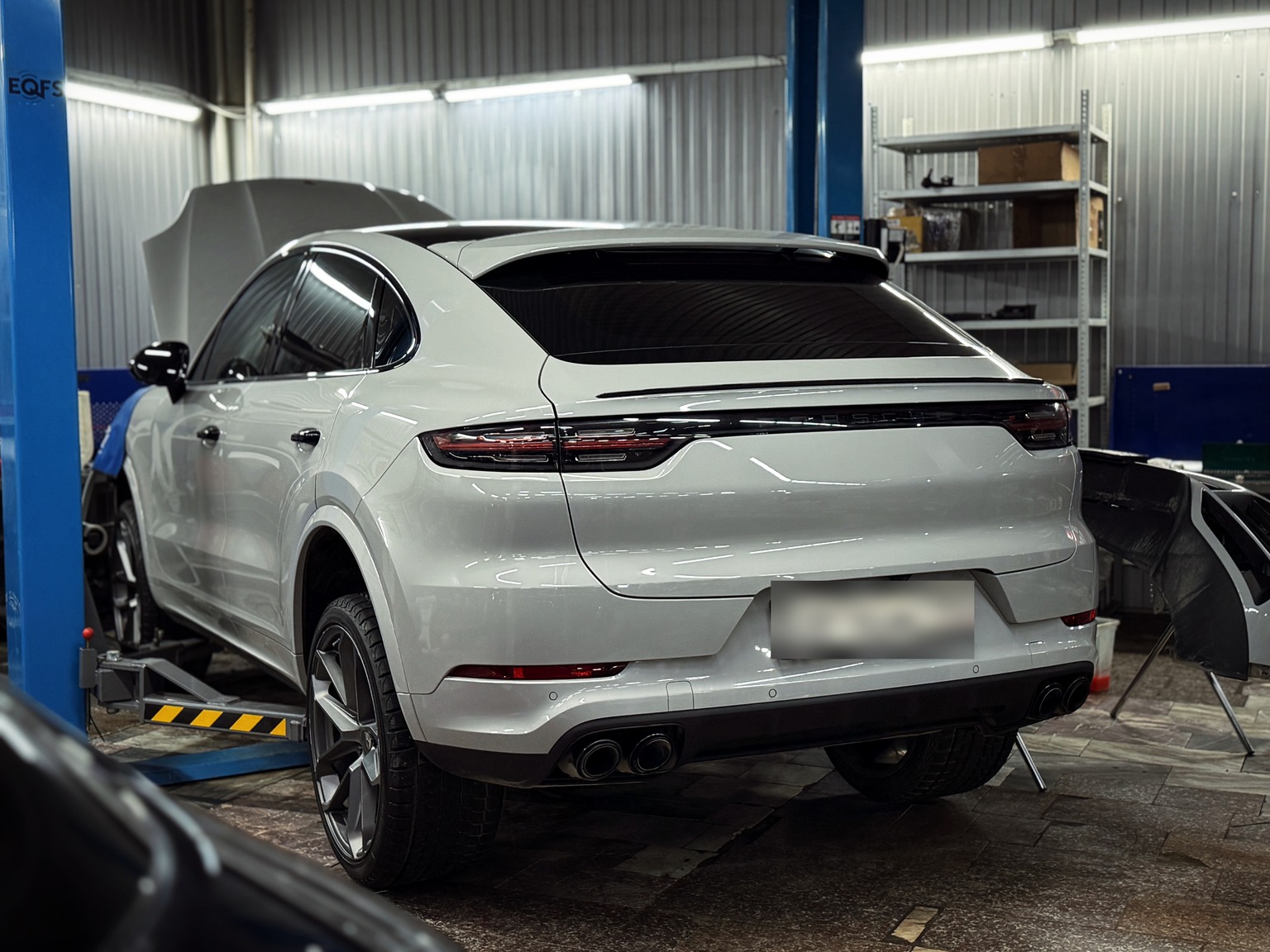 Замена помпы Porsche Cayenne Coupe