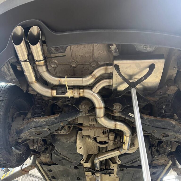 Выхлоп тигуан