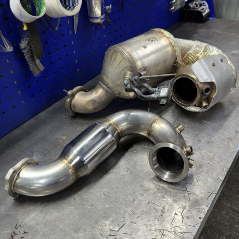 Даунпайп ауди