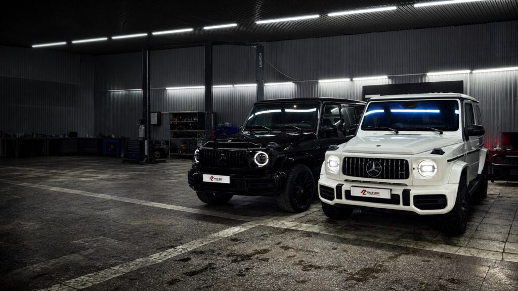 Mercedes-AMG G63: Stage 1, настройка 9G-Tronic и Dragy