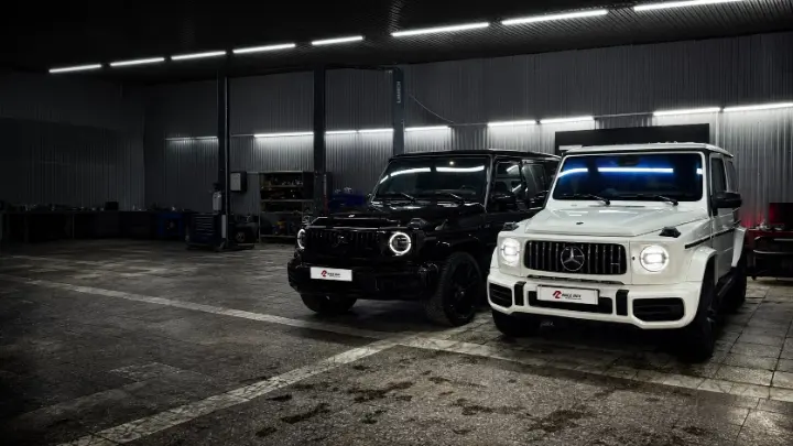 Mercedes-AMG G63 W464 перед настройкой Stage 1 в RaceBox