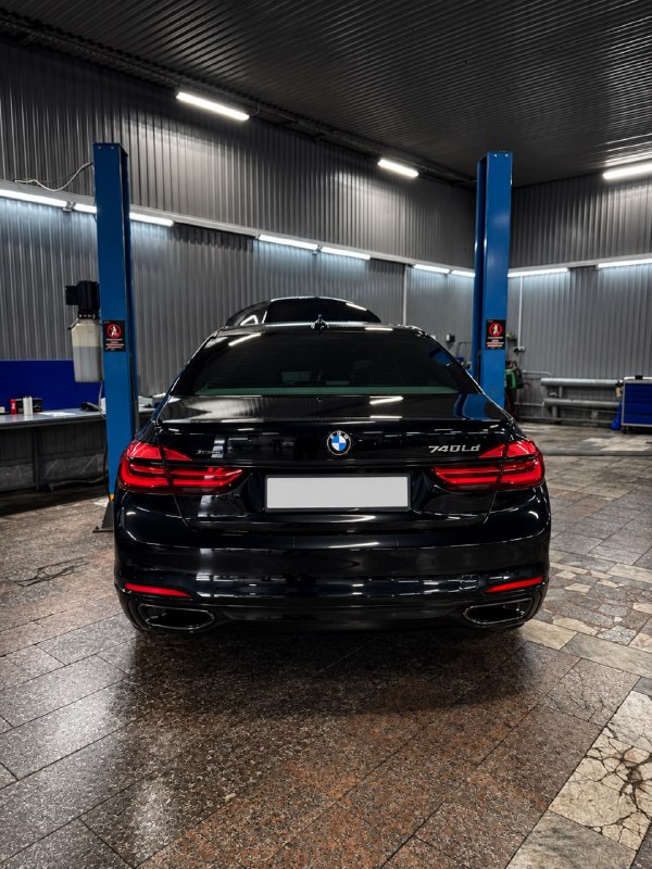 BMW 740Ld G12: чип-тюнинг Stage 1