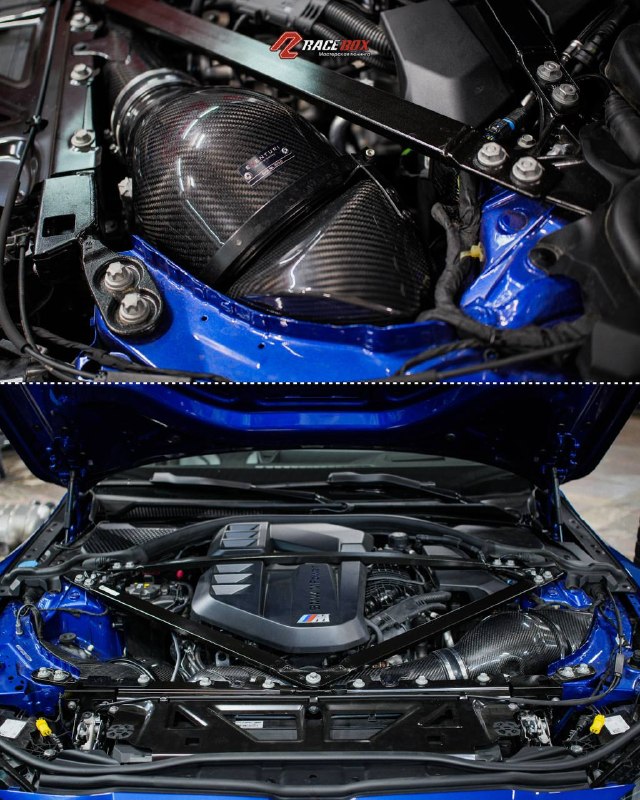 BMW M3: установка впуска Eventuri