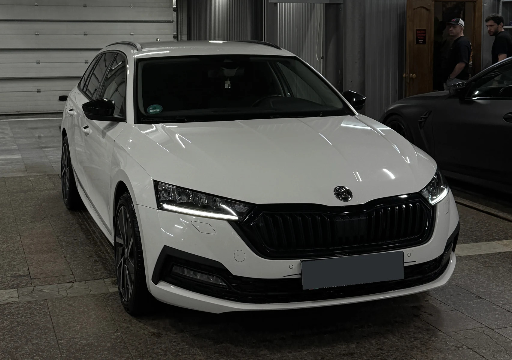 Skoda в мастерской RaceBox