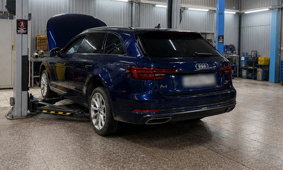 Обслуживание S tronic DL382 Audi A4 B9