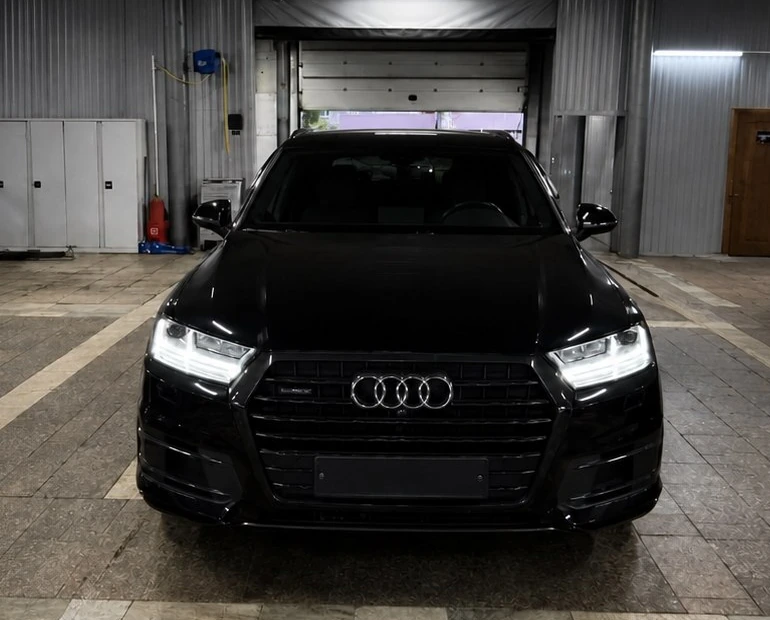 Audi Q7 3.0 TDI Stage 1: замер Dragy до и после